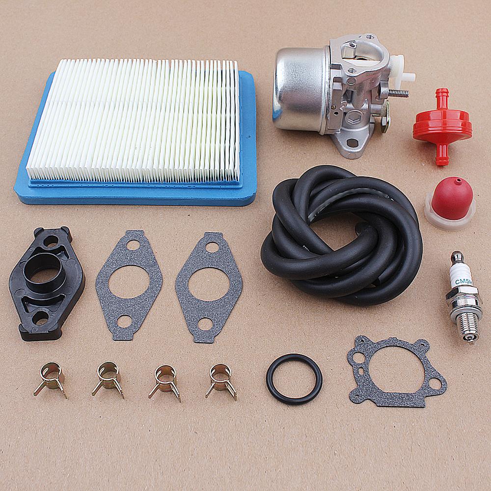 Karburatorsæt til briggs & stratton 497586 499059 799869 792253 plæneklipper 4-7hp
