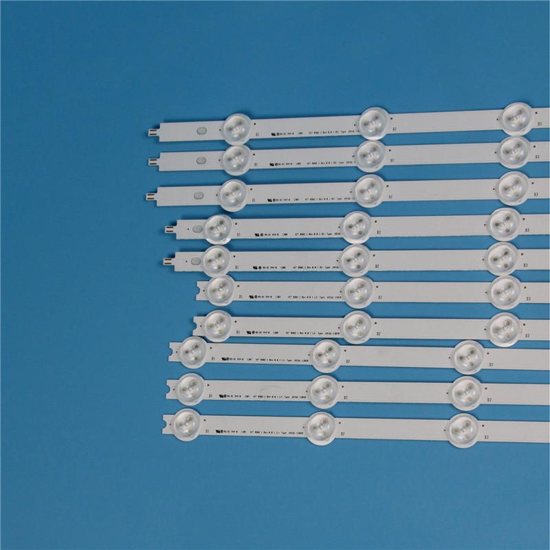 10 Lamp 820mm LED Backlight Strip Kit For LG 42LN5300 42LN5130 42LN5300-UB 42inch TV Array LED Strips Backlight Bars Light Bands