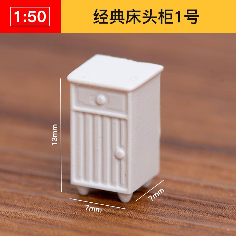Diy 1:50 Schaal Miniatuur Sofa Stoel Tafel Kast Plank Kast Model Poppenhuis Meubels Decor Diy Speelgoed: No12 4pcs