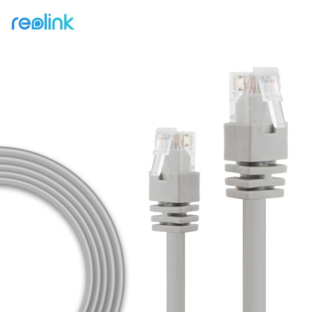 Reolink 18m netværkskabel  rj45 til reolink ip kameraer