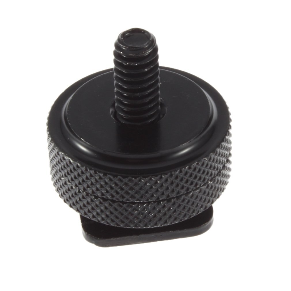 nouvelle 1/4 "-20 trépied en aluminium vis pour Flash adaptateur de chaussures chaudes Fix appareil numérique noir