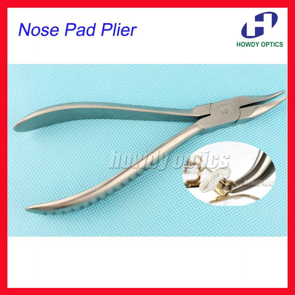 DM004 Brillen Tang Glazen Tang Aanpassen Neus Pads Van Bril Repareren Tool
