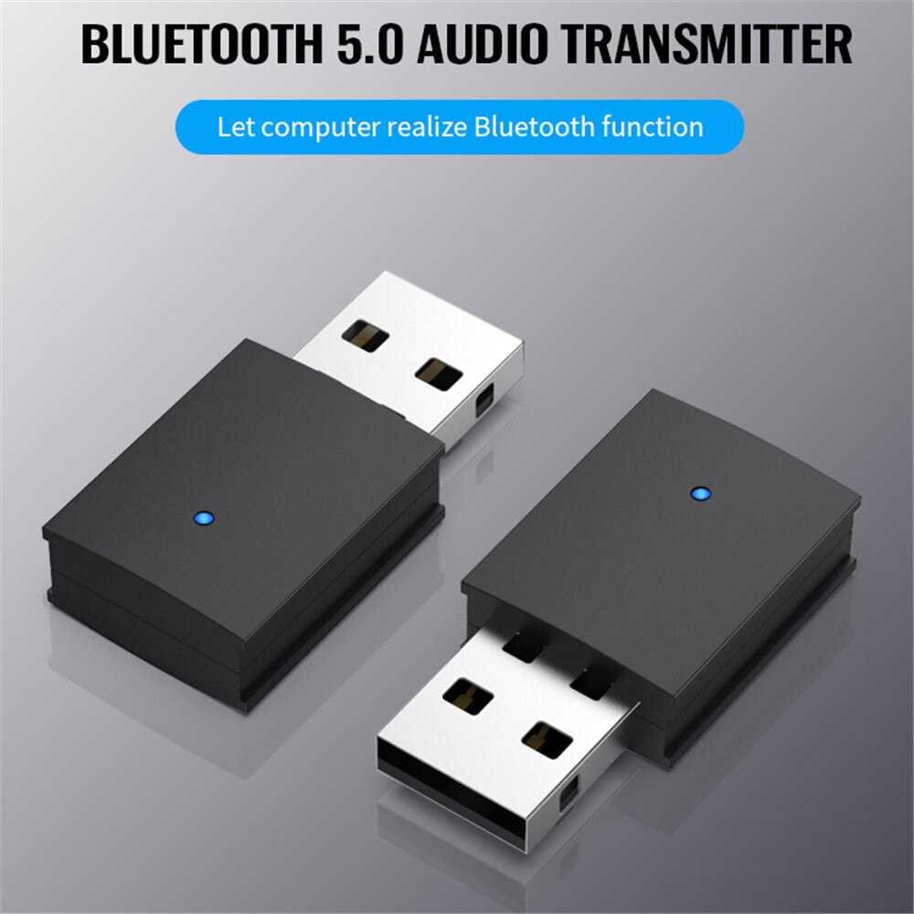 Kebidu Draadloze Bluetooth 5.0 Mini Usb Adapter Voor Speaker Headset Bluetooth Muziek Audio Zender Voor Computer