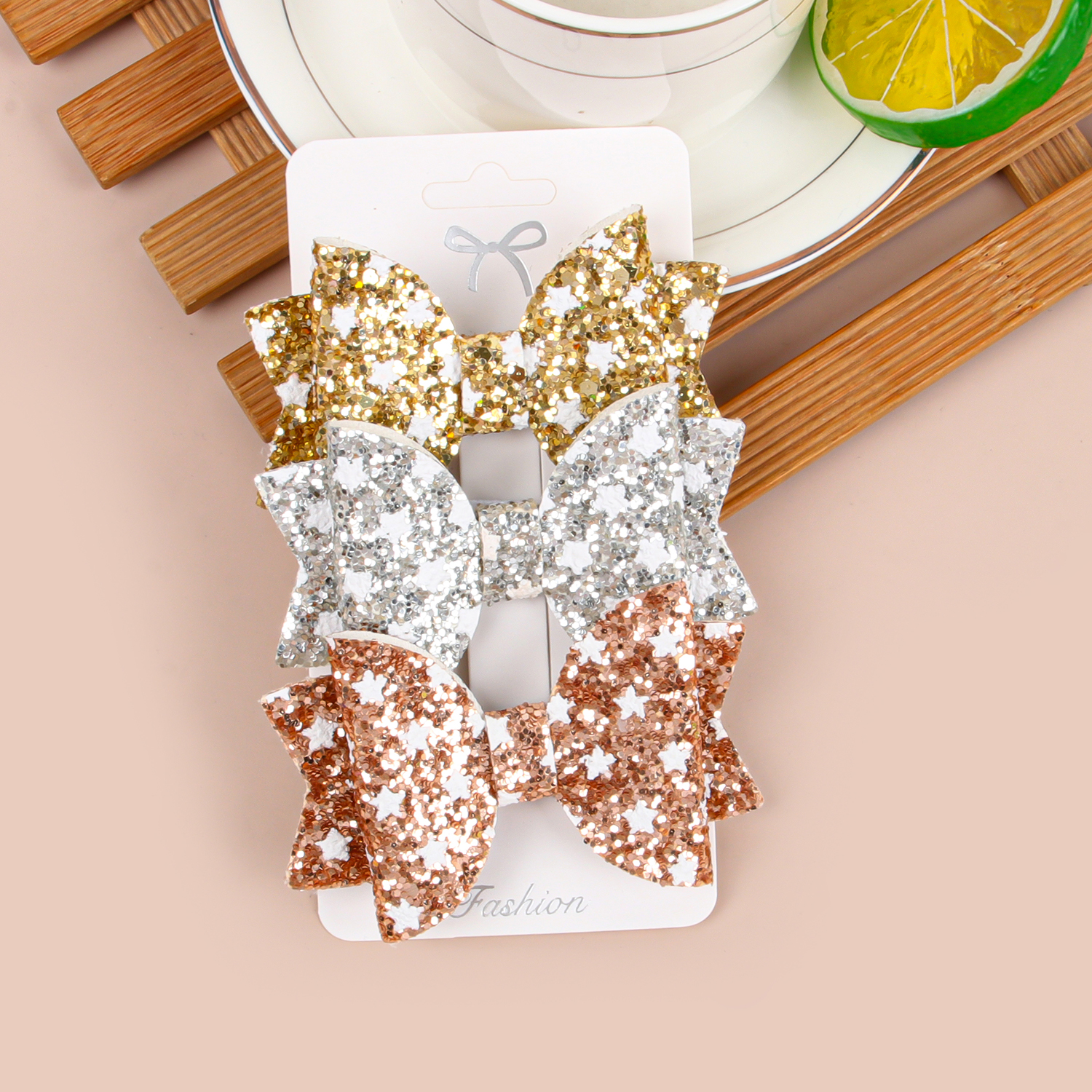 3 uds lazos coloridos para el cabello con Clips lindos 3 ''pelo brillante Bws pasadores de horquilla Clip para el cabello accesorios para el cabello para niños: Azul cielo