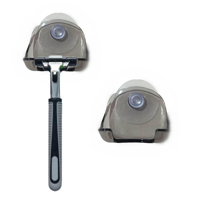 Razor Rack Suction Cup Razor Holder Wall Hook Hangers Towel Sucker Bathroom Accessories Shaver Storage Rack