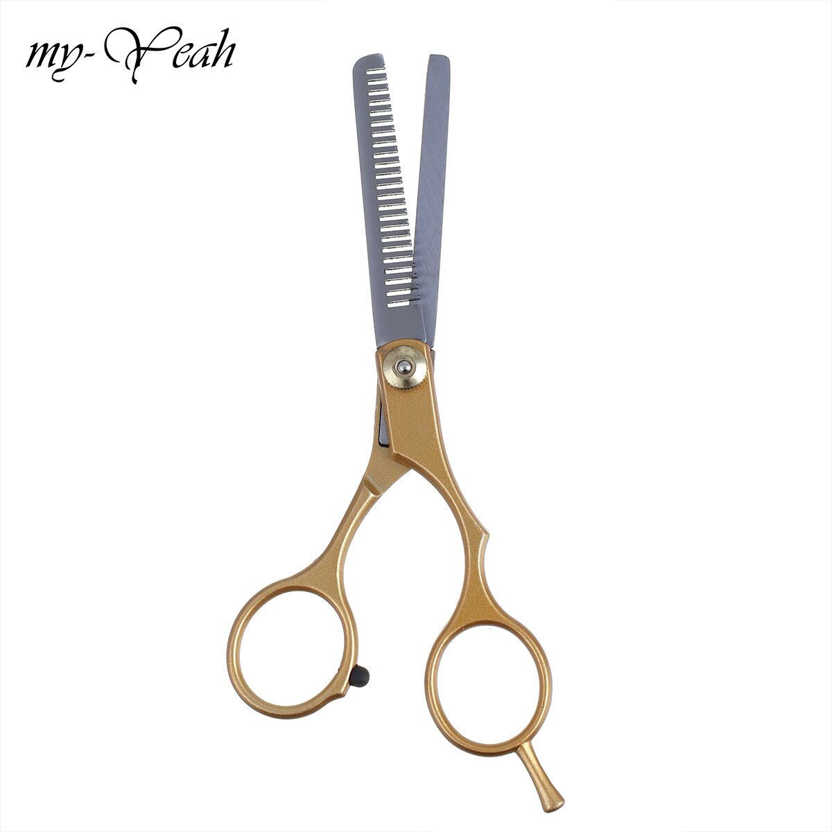 4 Pcs/Set Gold Haircut Kit 6 Inch Scissors Salon Barber Hair Cutting Thinning Hairdressing Comb Hair Styling Tool