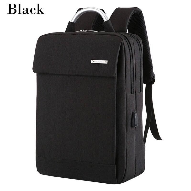 étanche sac à dos pour ordinateur portable Anti-vol hommes sacs à dos voyage d'affaires sac à dos mâle adolescent garçons filles cartable Mochil: Black