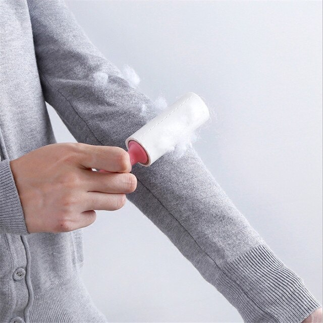 Kleurrijke Kleding Jas Sticky Lint Roller Hond Pet Hair Lint Remover Stof Scheerapparaat Remover Mini Schoonmaken Apparaat Lint Borstel