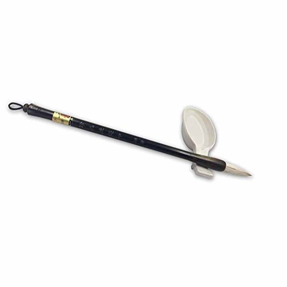 Tela de caligrafía china para escribir con agua, con estante para pinceles y plato de agua, secado rápido, conjunto de práctica para principiantes