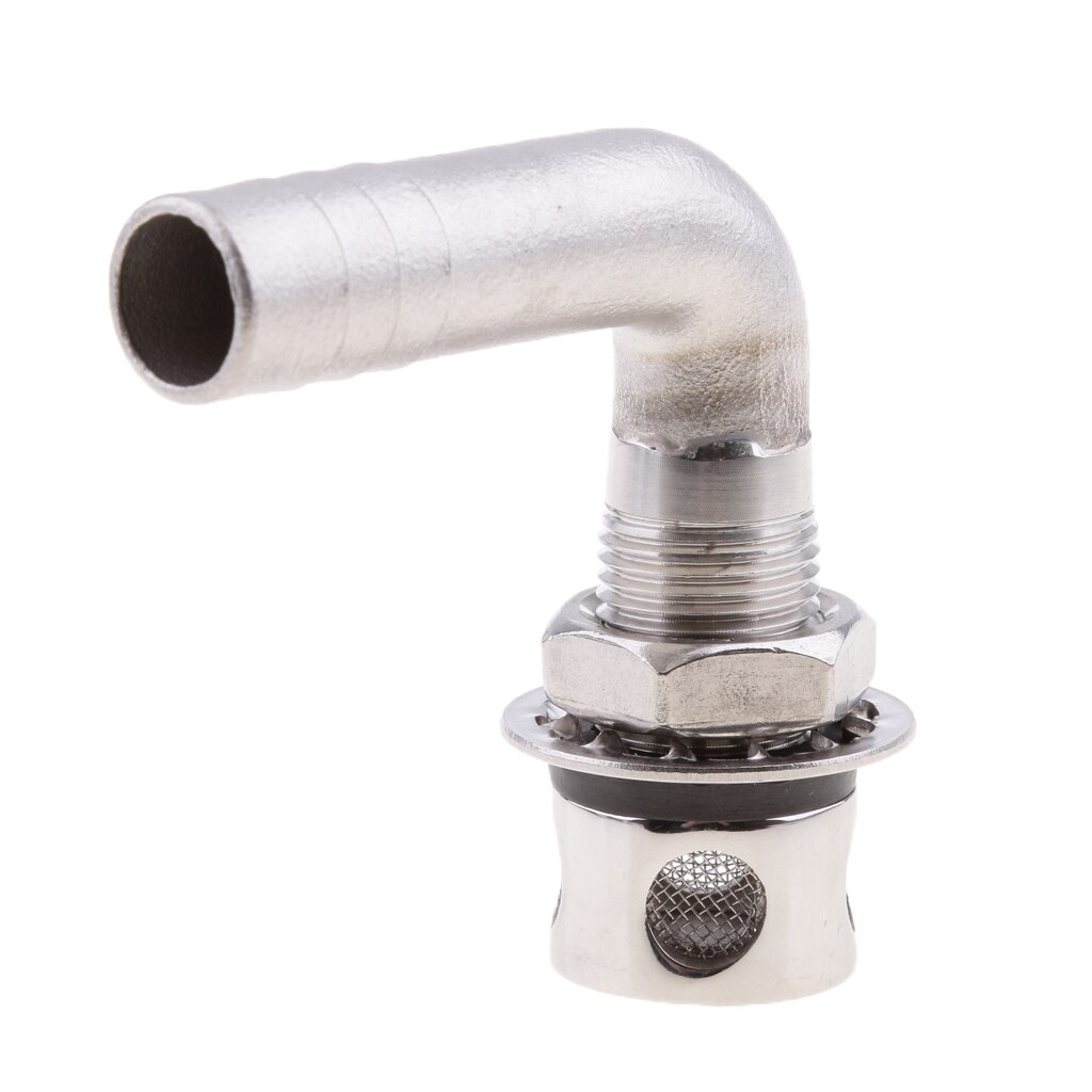 Stainless Steel 90 Degree Bend Boat Fuel Gas Tank Vent Replacement