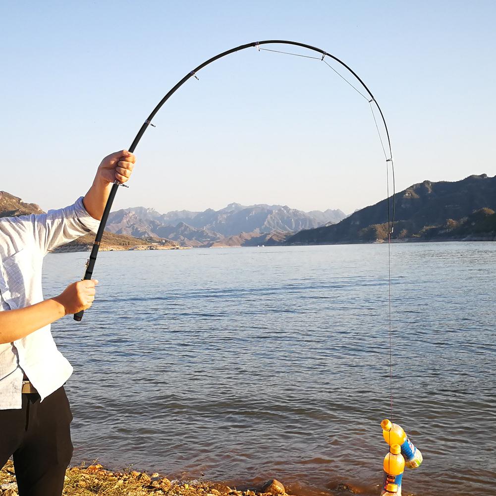 Portable Rock Fishing Rod Ultrashort Telescopic Carbon Spinning Fishing Pole