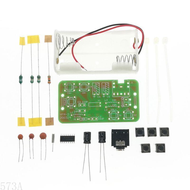 573A 1Set FM Stereo Radio Kits Digital Radio Production Accessories DIY Radio Repair Parts: Default Title
