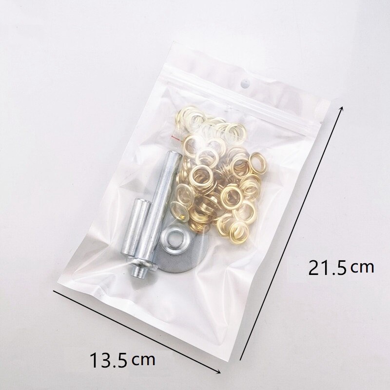 Grommet Tool Kit, Grommet Setting Tool 60 Sets Grommets Eyelets (1/2 Inch Diameter) For Leather Canvas Shower Curtains Retail