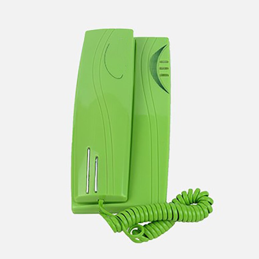 Trimline Corded Phone with Calling Indicator, Mute, Pause Function, Table and Wall Mountable Telephone for Home/Hotel/Office