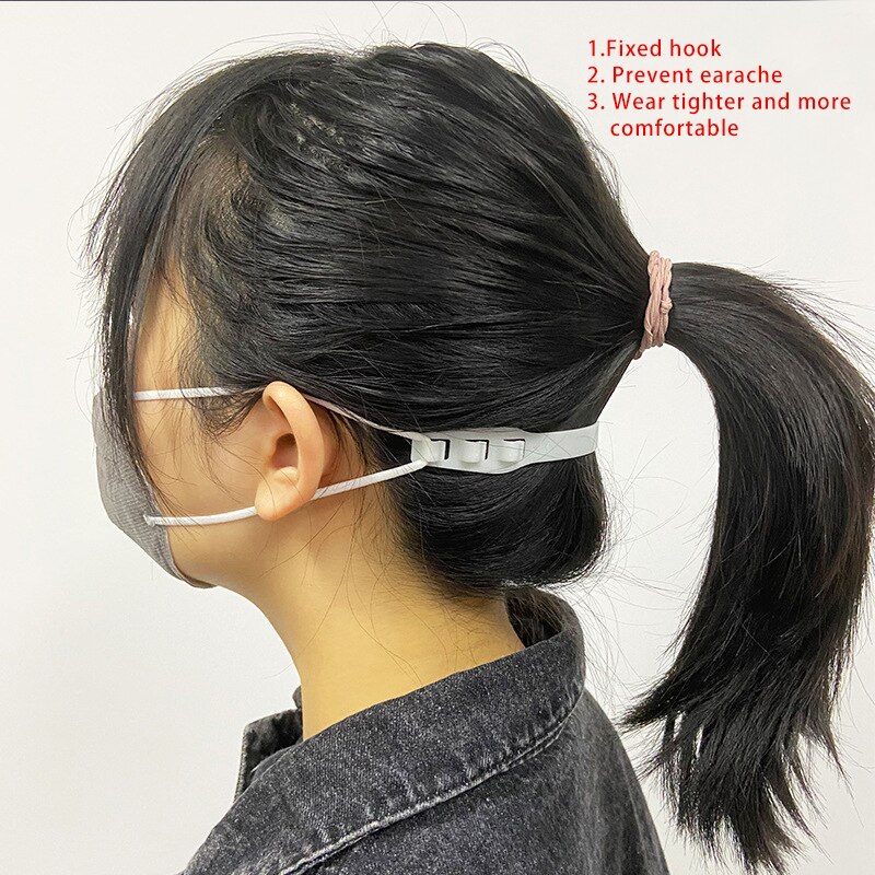 1 Pc Mask Extenders Ear Protector Ear Strap Accessories Ear Adjustable Mask Strap Reusable Woman Man Mask Hook