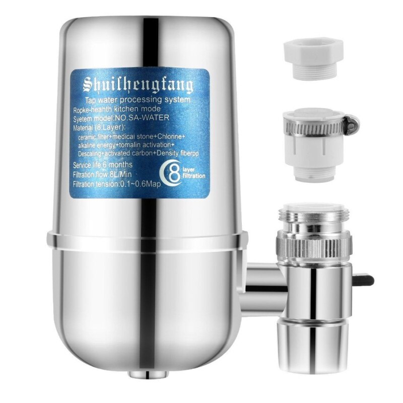Vandhaner til vandhaner køkkenhane vaskbart vandfilter filtro rustbakterier fjernelse udskiftningsfilter husholdningsvandfilter: Default Title