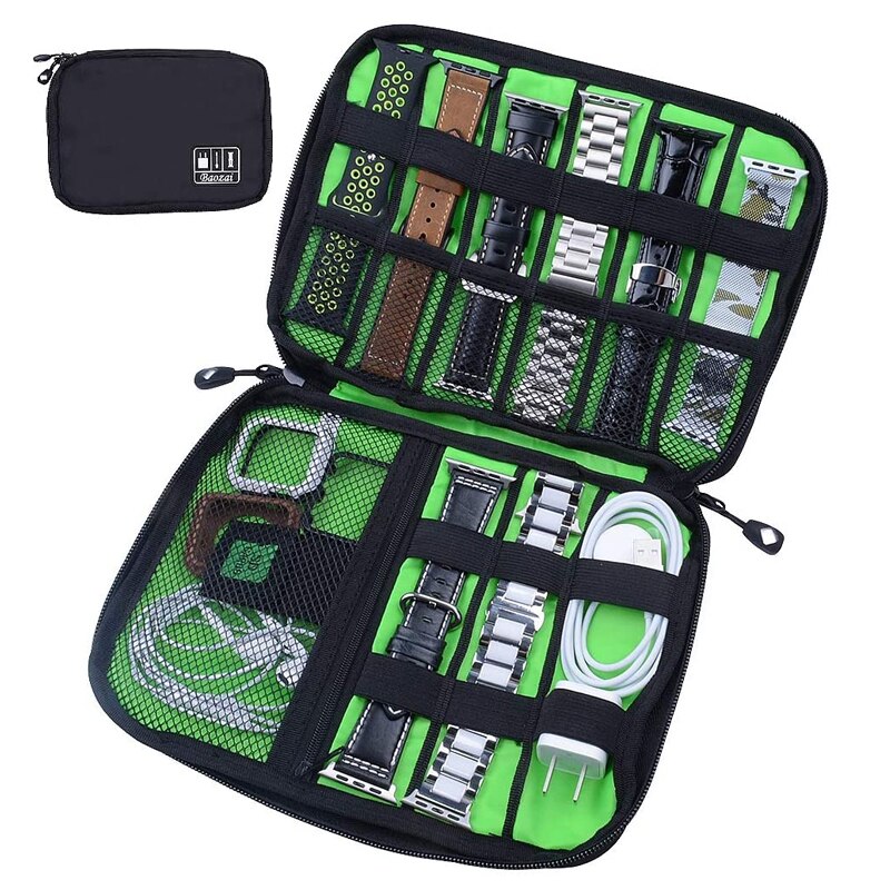 Watch Organizer Box FOR Apple watch band Strap iWatch box Packaging Watchband Holder roll bag Accessories Portable Storage Case