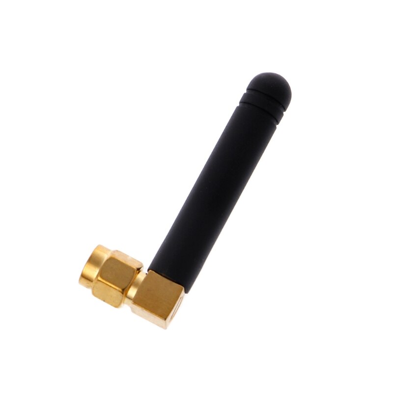 433Mhz Antenna With Right Angle SMA Male Connector 2dBi 50mm