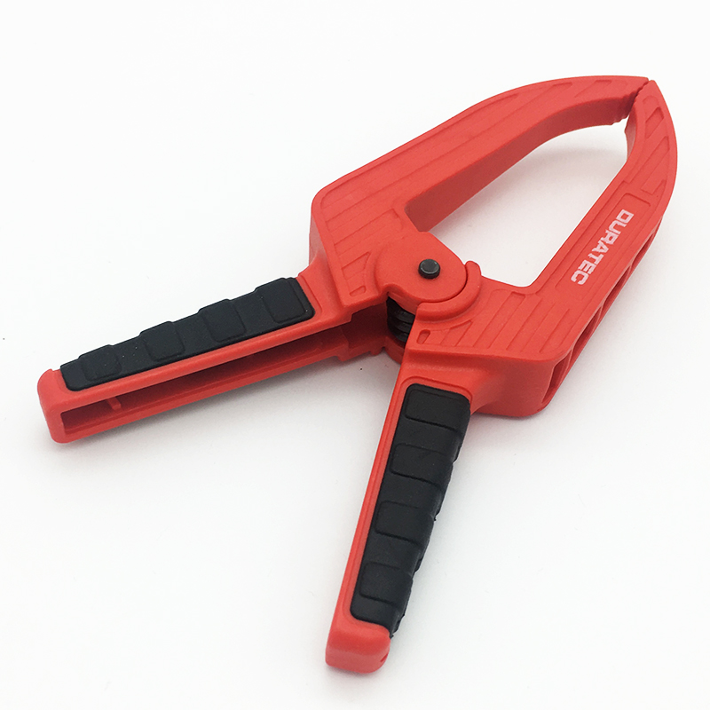 DURATEC Large Depth Plastic Spring Clamp Flexible Strong A Type Extra Large Clip Nylon Spring Clamps