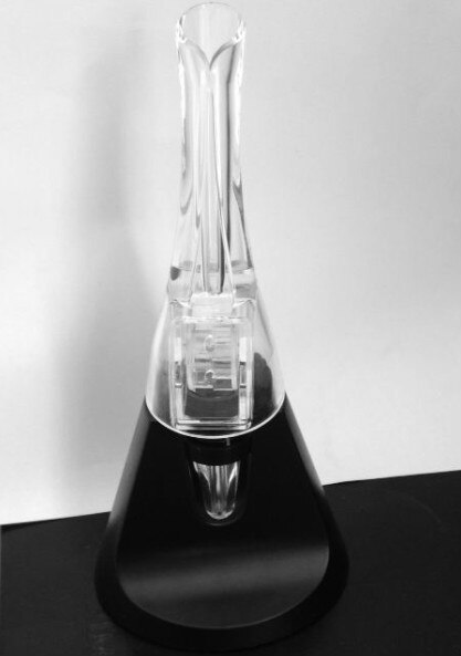 Décanteur rapide acrylique | Outils de cuisine, décanteur rapide, vin blanc rouge séparateur de filtre, bouchon supérieur, déversement de vin, décanteur de vin, aérateur verseur: A