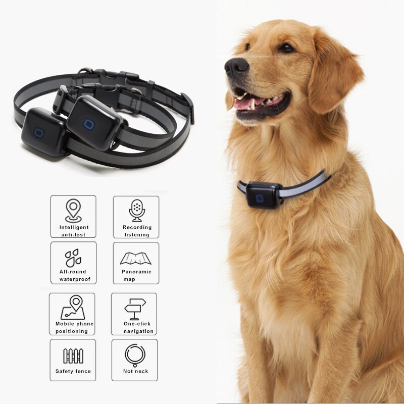 Pet GPS Locator Waterproof Anti-lost Real-time Tracking Postioning Collar for Dog Cats HG99