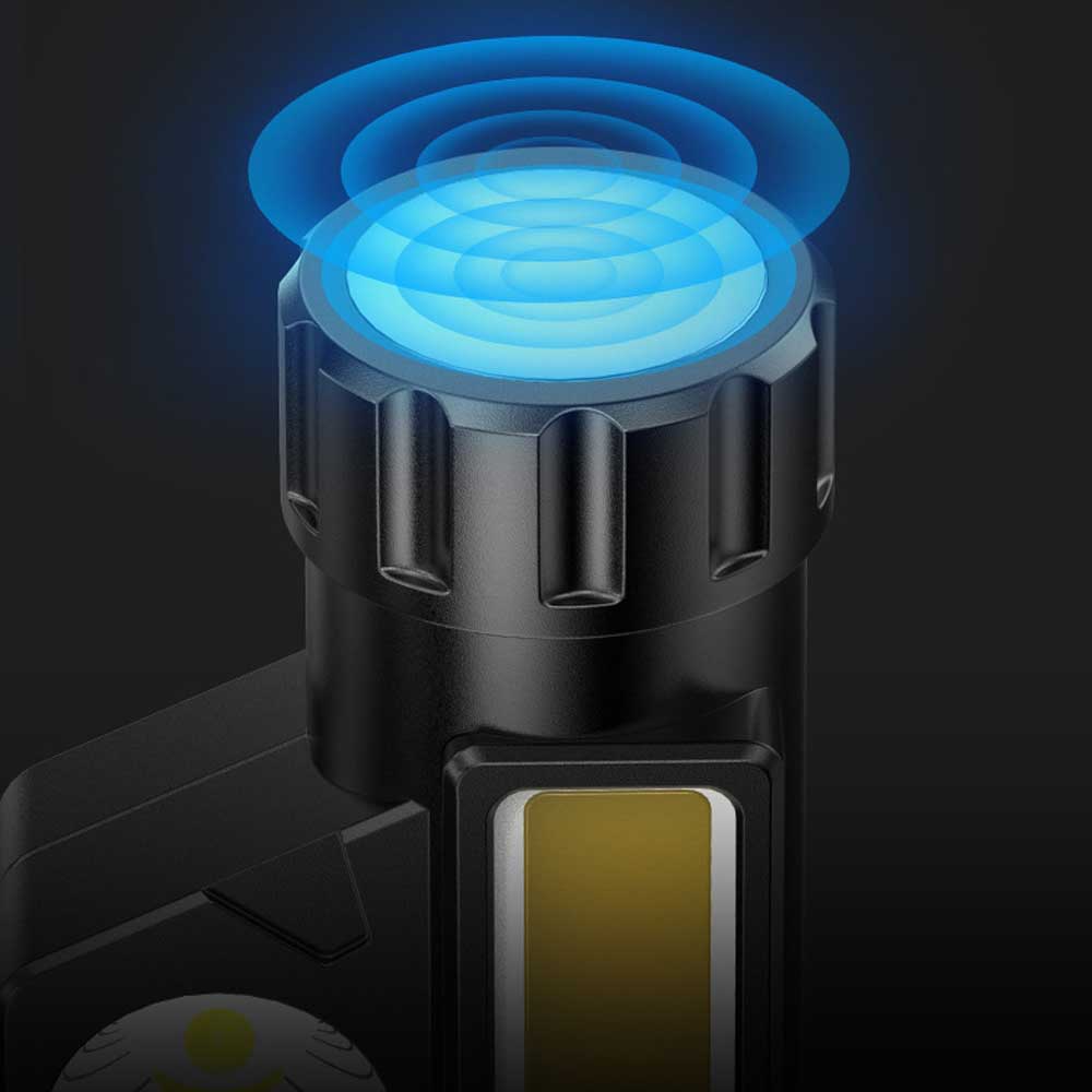 Magnetisk led-dæmpning bærbar lys armbåndslampe nat cykling løb fiskelampe armbånd armbåndslampe lommelygte