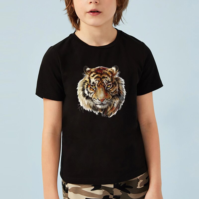 Ferocity - Tiger Sticker Set Iron On Heat Transfer Heat Press Applique Diy Patches Heat Transfer Vinyl Washable Patches CQ