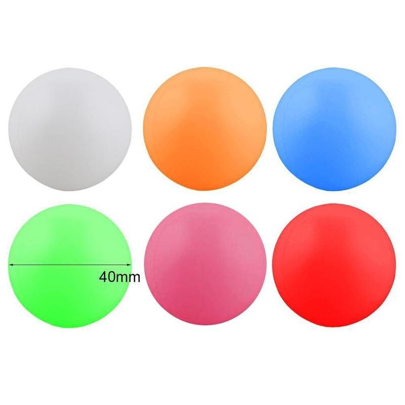 10 stk / lot hvid øl pong bolde bolde ping pong bolde hvid pong tennis drikkebord ping vaskbar træningsbold  w0 w 1