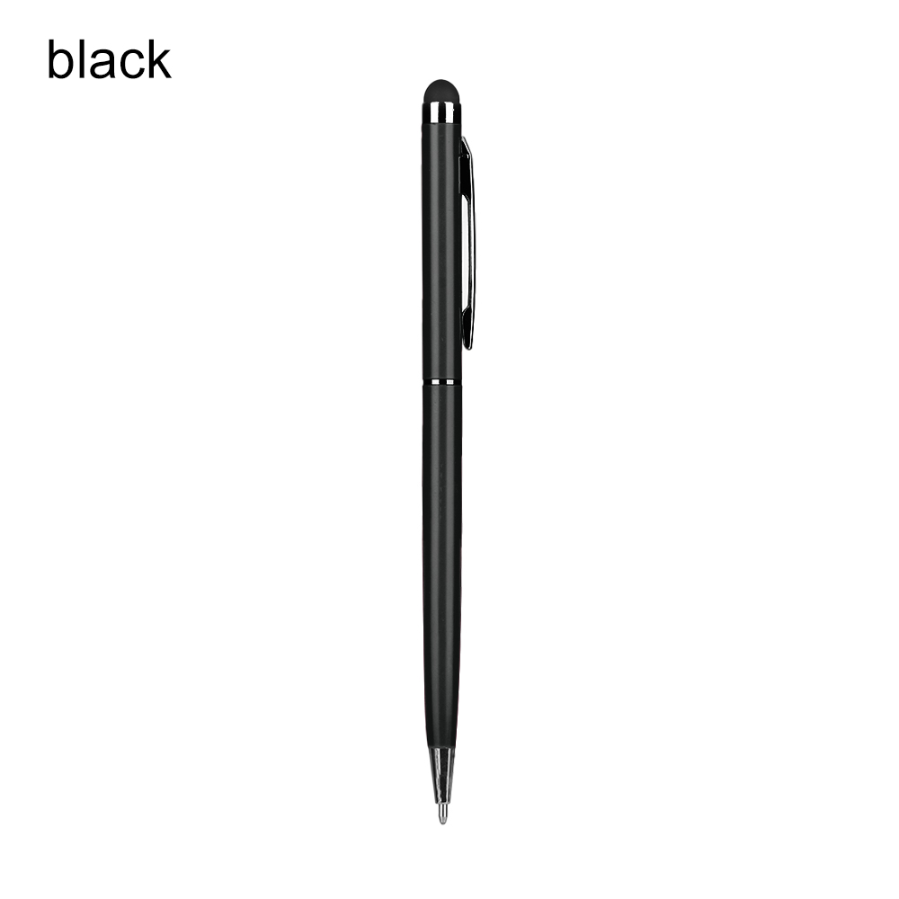 Dual-Use-Stift Touchscreen-Stift Kugelschreiber Mini Water borne Pen Handy Universal Writing liefert Büro Schule Tool: WHITE