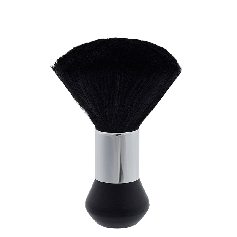 Cepillo de pelo suave para el cuello y la cara, plumero de peluquería, corte de pelo roto, cepillo de limpieza para Barbero, herramienta de peinado de peluquería: Púrpura