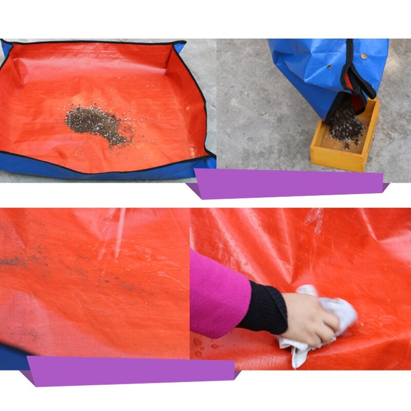 Plant Verandering Bind Pad Herbruikbare Waterdicht Wastafel Land Kussen Vierkante Tuinieren Mix Bodem Lock Mat Bloempot