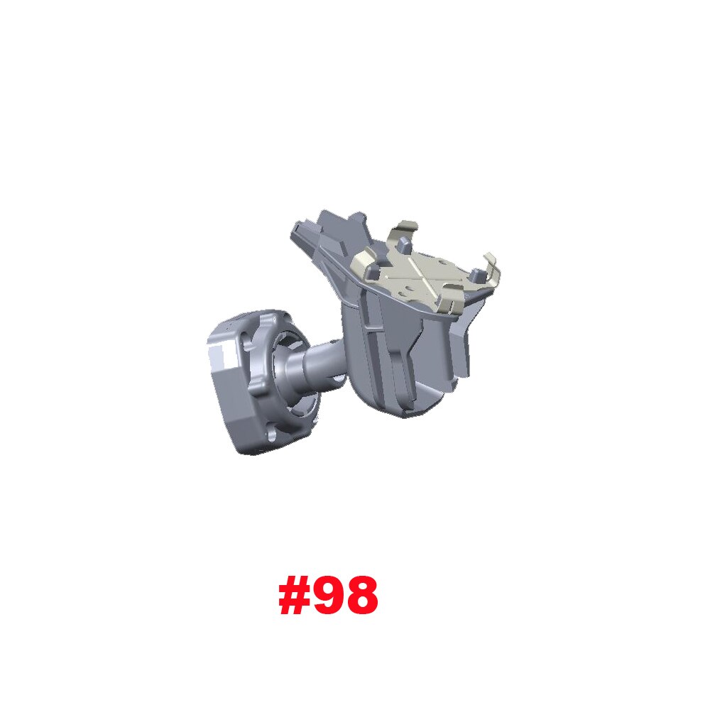 Hgdo NO.98 Nummer 98 Auto Dvr Houder Mounts Achteruitkijkspiegel Dvr Houder Auto Gps Recorder Mount Universele Houders Beugel Dash cam: Only Number 98