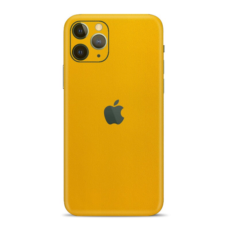 YCSTICKER Cell Phone Luxury Leather Marble Sticker 3D Vinyl Skin Film for iPhone 11 Pro Max X: MY for iP 11 Pro Max