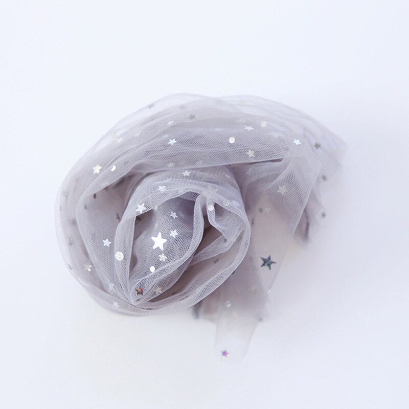 Chaussettes d'été en tulle à maille fine couleur bonbon, chaussettes en résille transparentes en maille élastique brillante étoiles lune