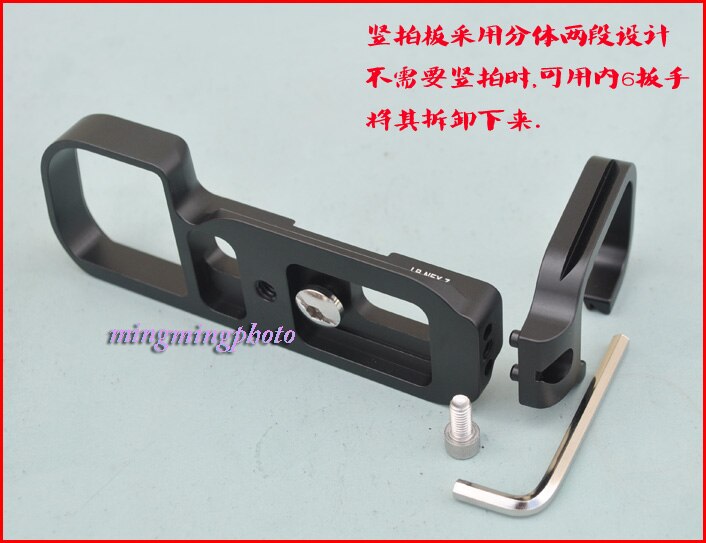 LB-NEX7 A Sgancio Rapido L Targa/Supporto Della Staffa hand Grip per Sony NEX-7 NEX7 RRS SUNWAYFOTO Markins Compatibile