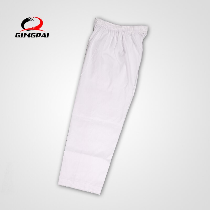 White colla Taekwondo Uniform Traditional white suite for kids adult student Tae kwon do dobok WTF approve V-Neck Uniforms