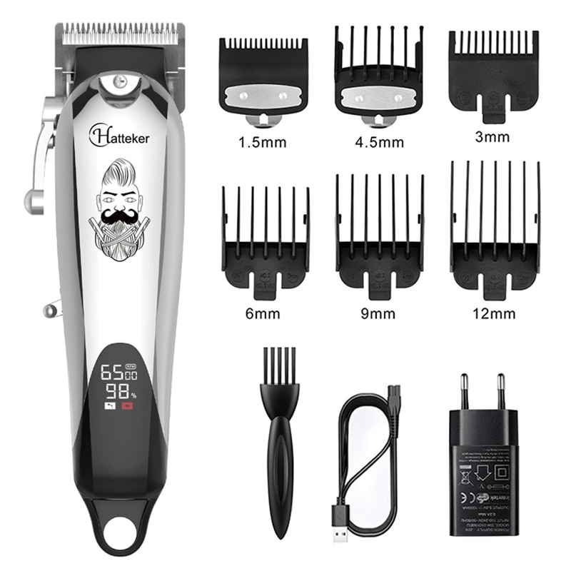 cord cordless tapering hair clipper barber electric hair trimmer hair cutting machine rechargeable fading blending