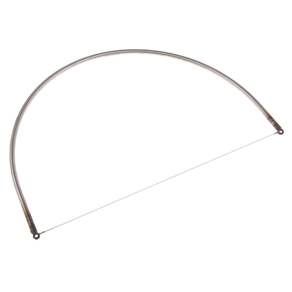 Pottery Ceramic Clay Art Crafts Cutting Tool -Bow Shape Steel Wire Cutter