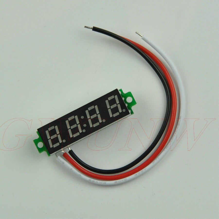 GWUNW BY428V 0.28 inch 4 bit Micro voltmeter DC 0-99.99V(100V) Voltage Tester Meter