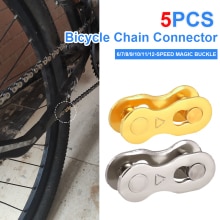 5Pairs Fietsketting Quick Link Bike Chain Quick Release Connector Mtb Racefiets Ketting Reparatie Tools Voor 6/7/8/9/10/11/12 Speed