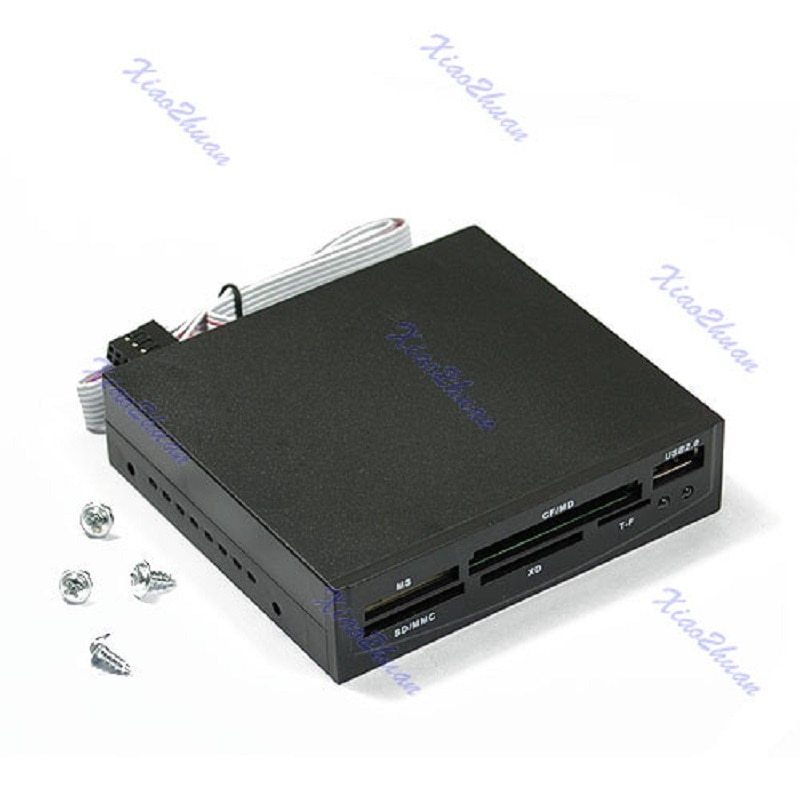 3.5 inch USB Internal MS CF MD SD MMC XD TF Card Reader -