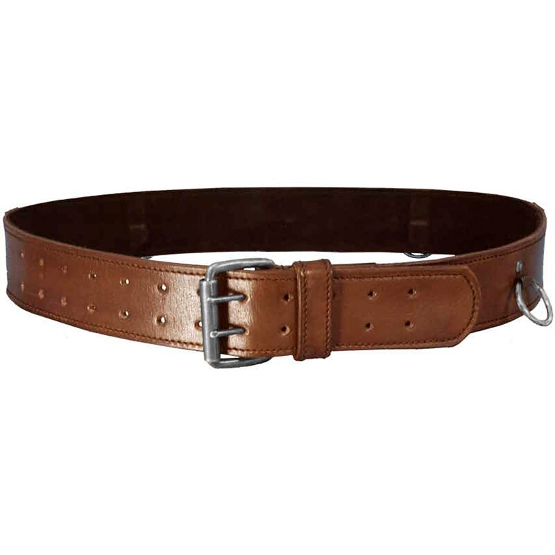 Cinturón ancho de aventurero Medieval Steampunk para hombres y mujeres, faja antigua con hebilla de doble Pin con anillo colgante, traje Vikingo, Larp