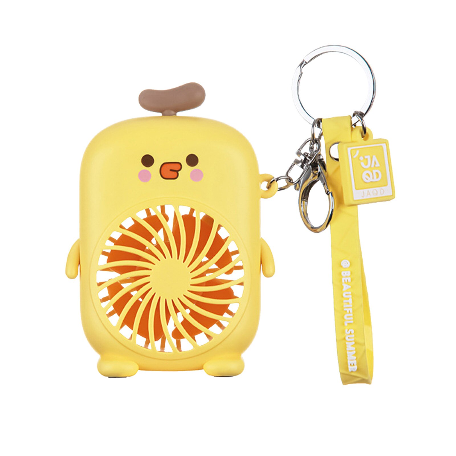 Fan Keychain Summer Handheld Fan Usb Charging Portable Silent K... – Grandado