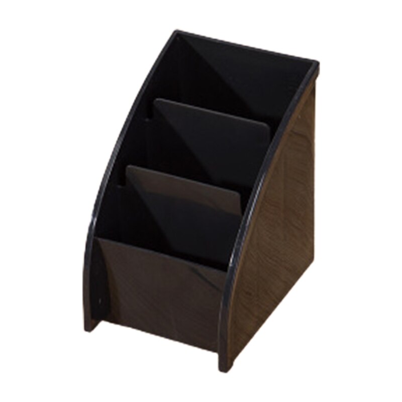 3 Netz Fernbedienung Kasten Kosmetik Schreibtisch Lager fallen Stehen Halfter Büro Schreibwaren Telefon Organizer: Schwarz  B