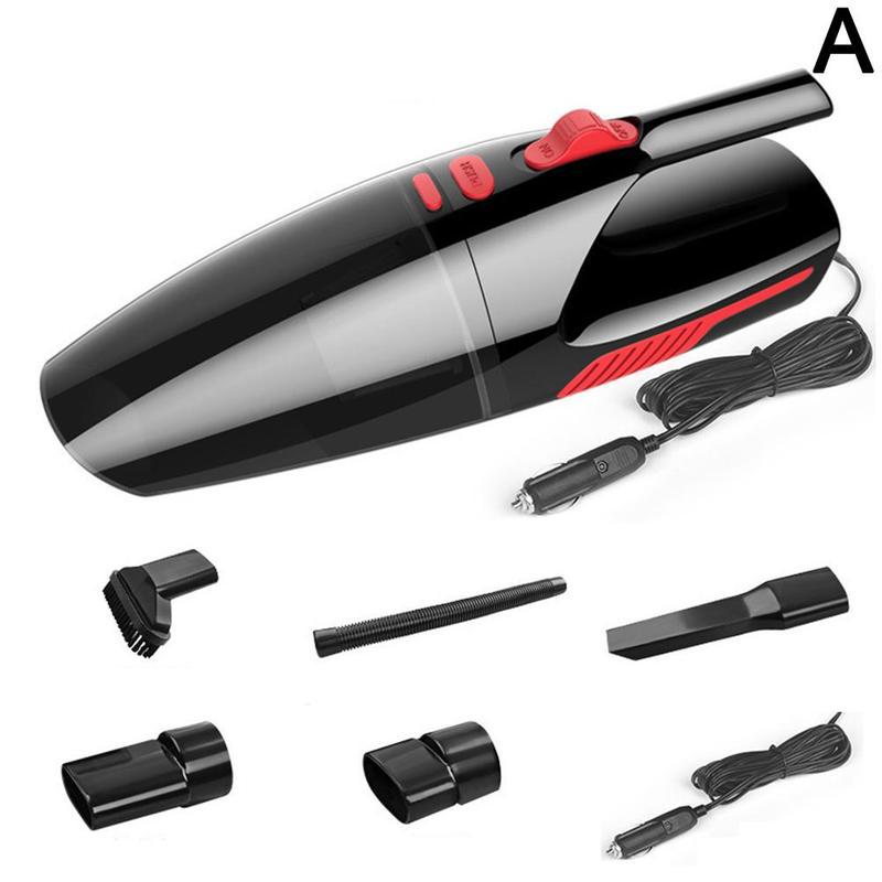 1pcs Car Vacuum Cleaner Rechargeable Car Available Cleaner Dual-use Portable And Dry Power Wet High Vacuum Car K9V3: A