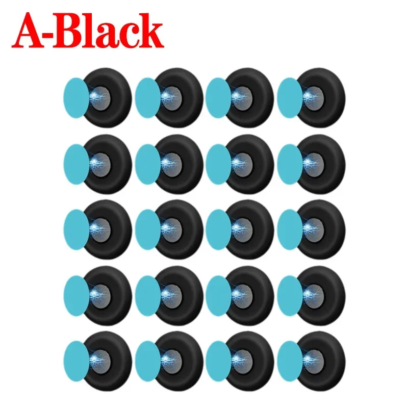 50/2 pièces crochets magnétiques solides tenture murale Anti-perte aimant télécommande maison réfrigérateur aimant support de rangement crochets: M / Bronze