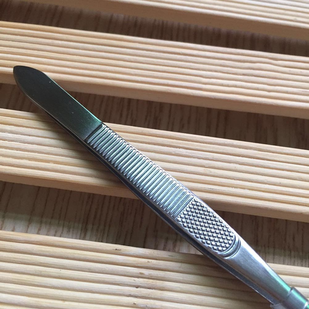 1 stk øjenbryn ansigt næse hår klip pincet remover rustfrit stål pincet formværktøj øjenbryn pincet til mænd kvinder