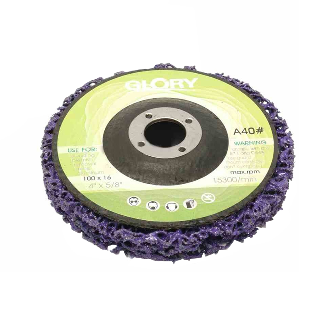 Meuleuse roue peinture revêtement antirouille bande dissolvant de disque Angle meuleuse accessoires 100*16mm
