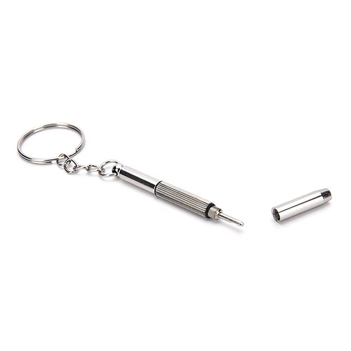 5 pçs/set 3 em 1 óculos de aço alumínio chave de fenda conjunto para óculos sunglass assista kit ferramenta reparo com chave fenda