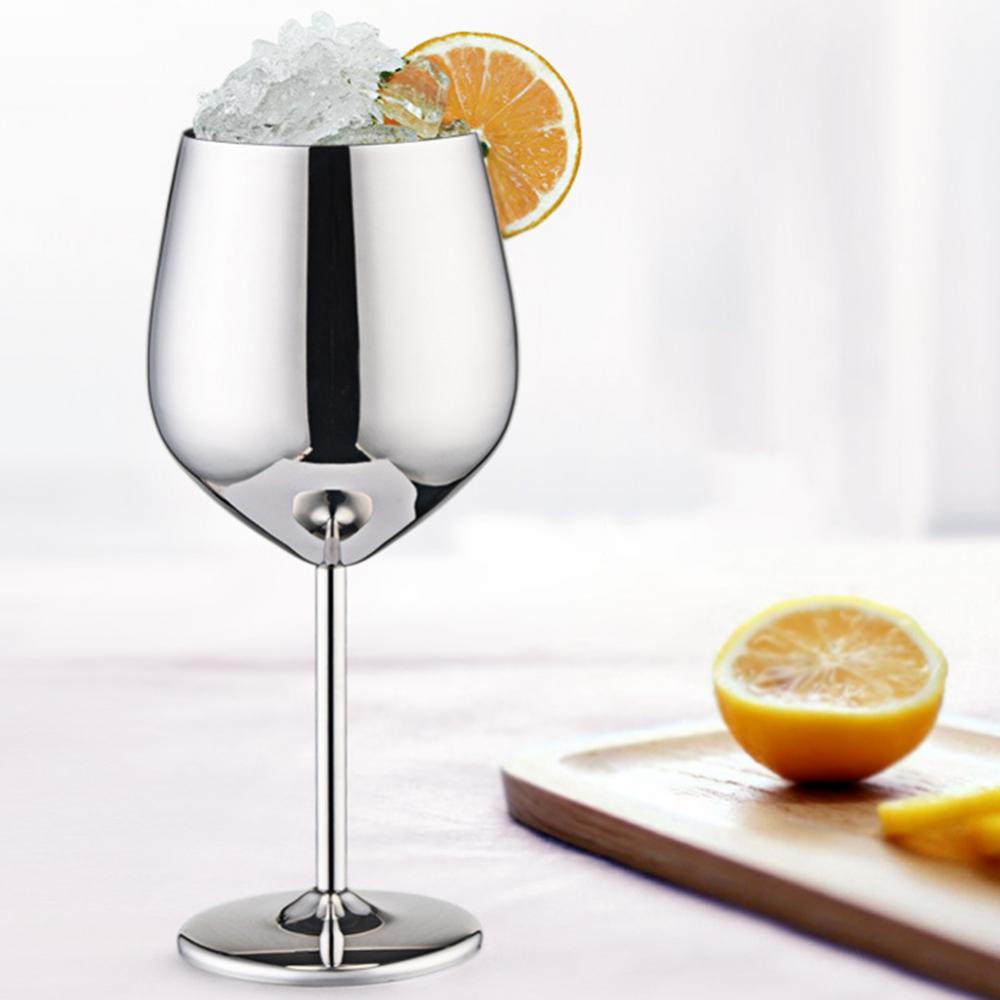 Botella de vino tinto de acero inoxidable, copa de champán para , Bar, 500ml